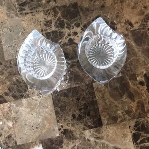 Chrystal candlelight holders
